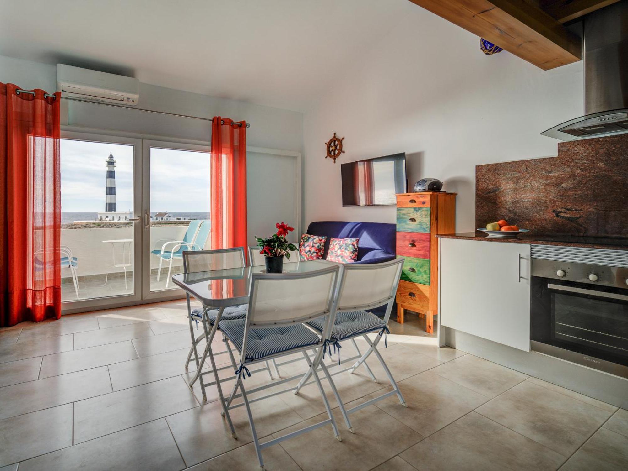 Vista Faro-Apartamento Con Balcon Que Mira Al Mar Калан-Бош Экстерьер фото